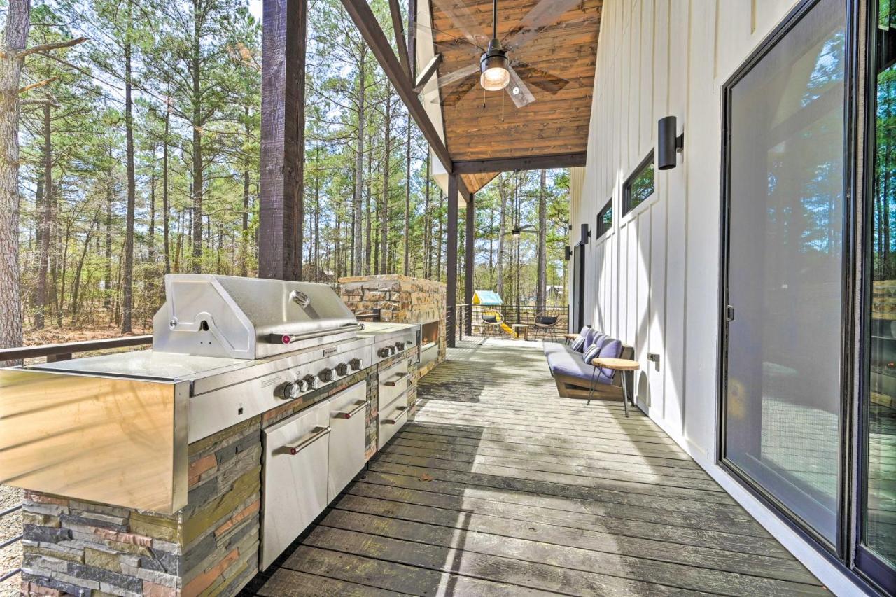 Private Hot Tub, Outdoor Fireplace Broken Bow Gem Exterior photo